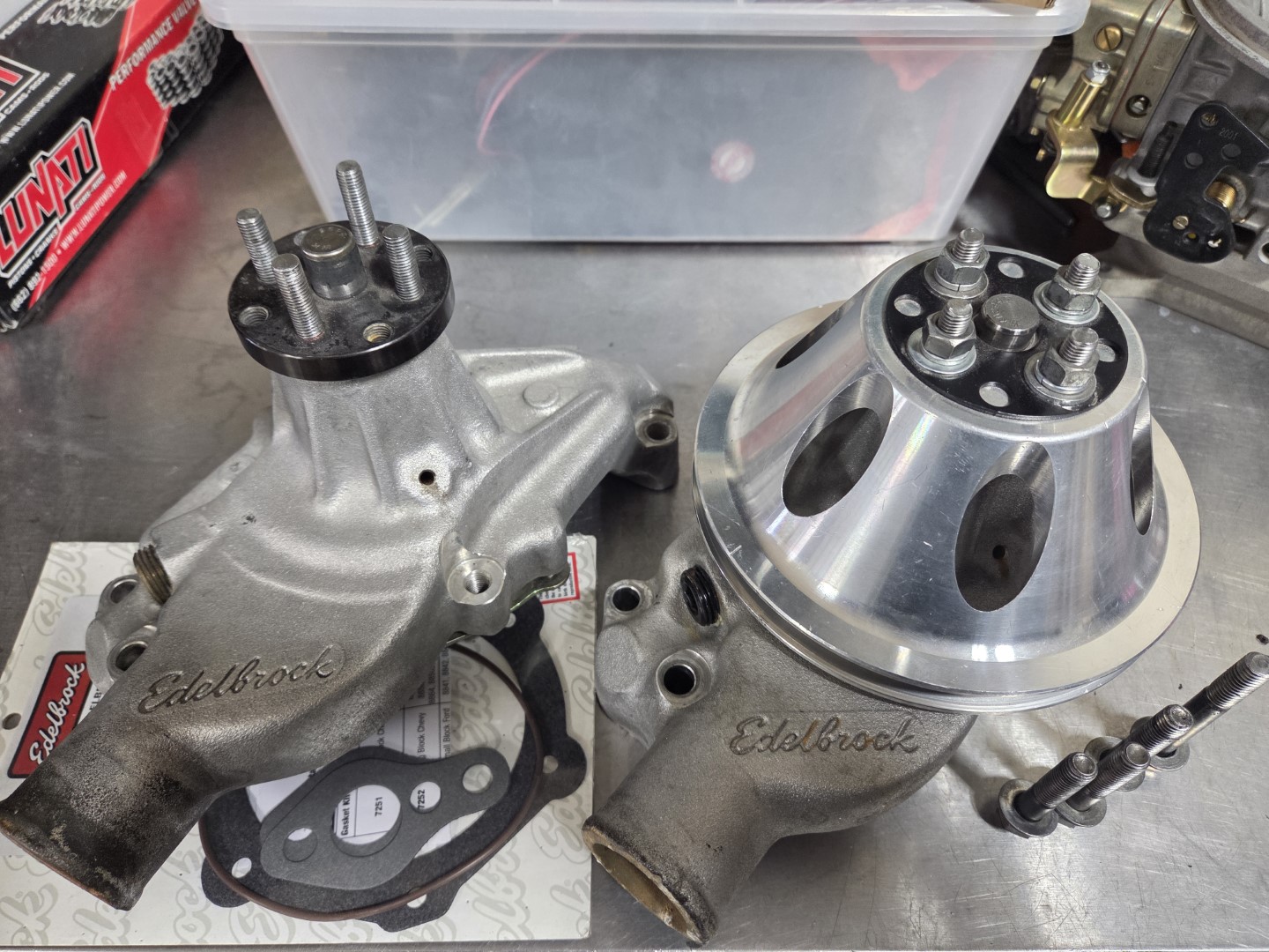 Edelbrock SBC Water Pumps